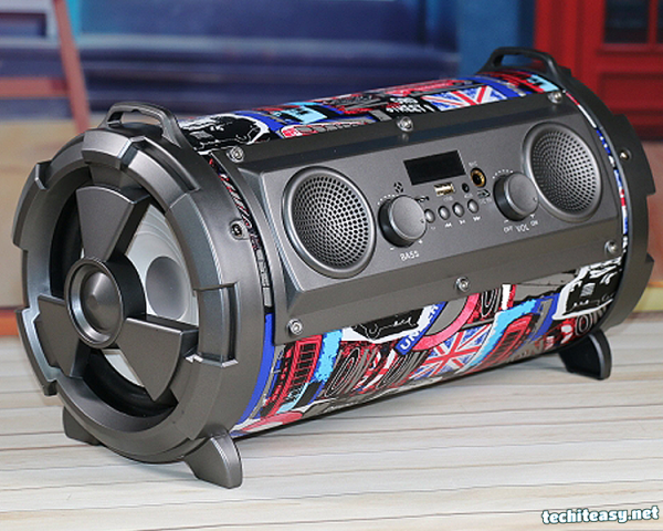 Αυτοενισχυόμενα Ηχεία BAZOOKA 25w 2.1 Με Σύνδεση Bluetooth, AUX IN, Κάρτα SD, USB, Ραδιόφωνο FM Και Υποστήριξη Καραόκε Μικρόφωνο